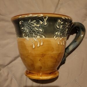 Hand painted earthenware mug St Remy by Ambiance